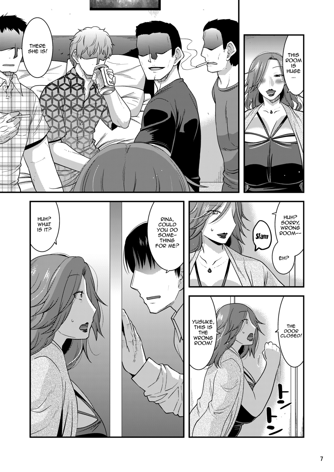 Hentai Manga Comic-The Masochistic Wife Falls To Sexual Humiliaton and Gets Pregnant-Read-6